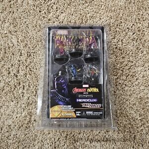 WizKids Marvel Heroclix: Avengers Black Panther & The Illuminati Fast Forces